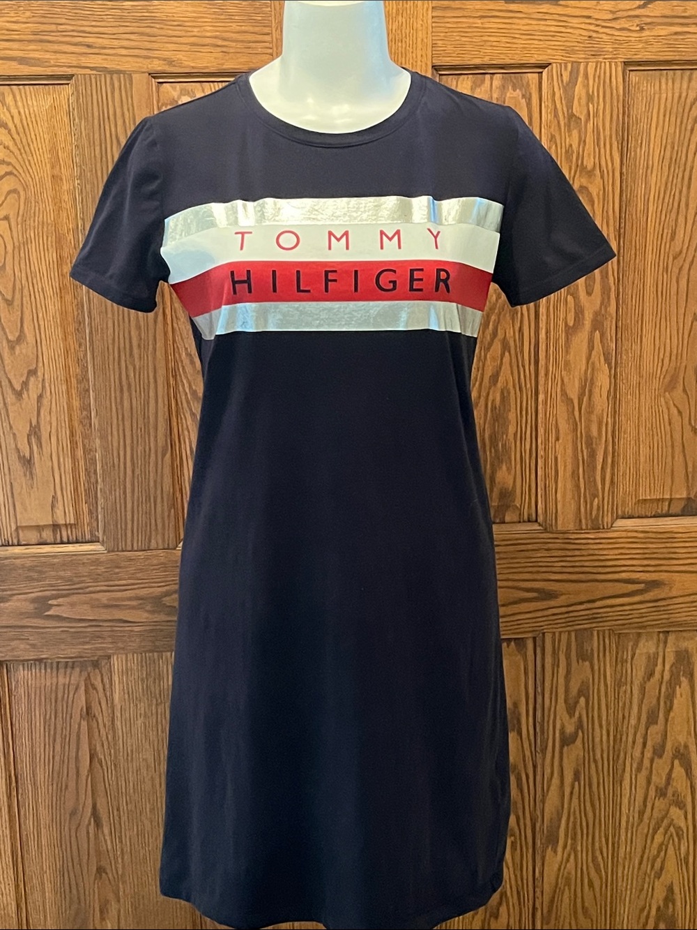 Tommy Hilfiger classic stretch dress with logo M